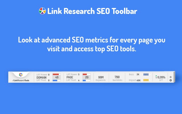 Link Research SEO Toolbar