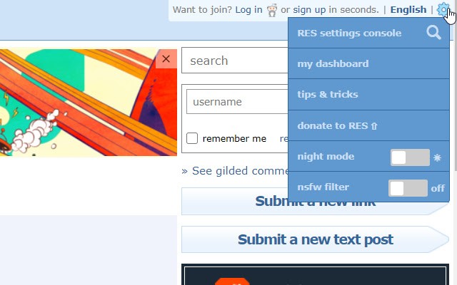 Reddit Enhancement Suite