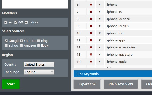 SeoStack Keyword Tool