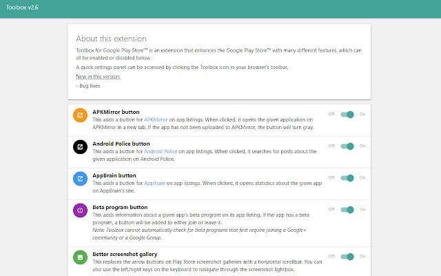 Toolbox for Google Play Store™