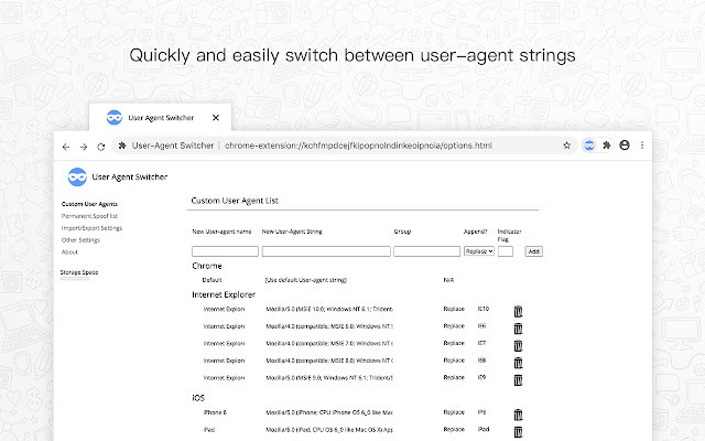 User Agent Switcher: Simplest Way To Switch Between User Agents In Your Browser!